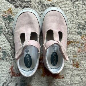 Footmates “drew” style pink toddler girl shoe